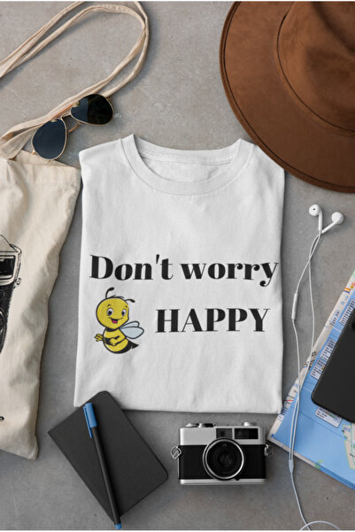 Bee Funky Personalized "Don't Worry, Happy Bee" T-shirt