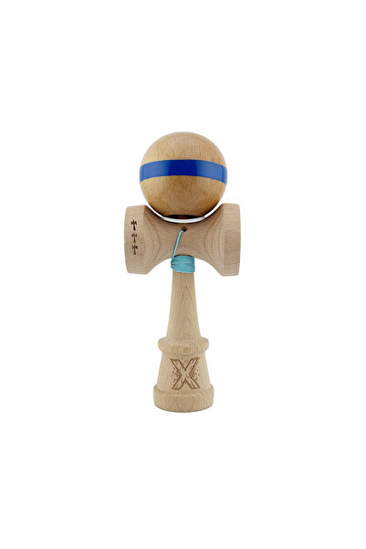 Berbis Kendama X Originala, Albastru, Cupe Mari King Size, Super Sticky, Gaura in Baza, Rulment, Ata 55cm