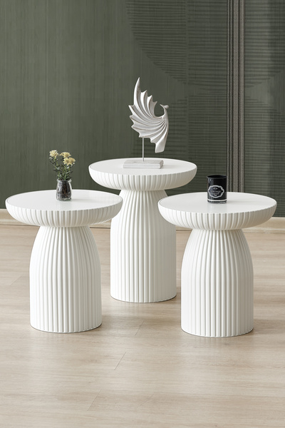 MYDECO 3' LÜ BOHEM SEHPA & MANTAR SEHPA & ZİGON SEHPA & DİAMONT MODEL & AYTAŞI