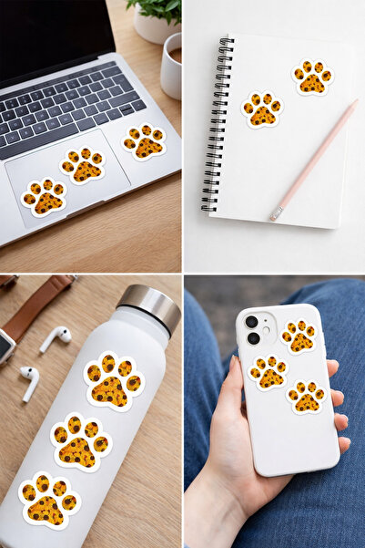 Limitless Design مجموعة ملصقات مخلب على شكل زهرة الشمس مقاس 20 × 25 سم - ملصق...