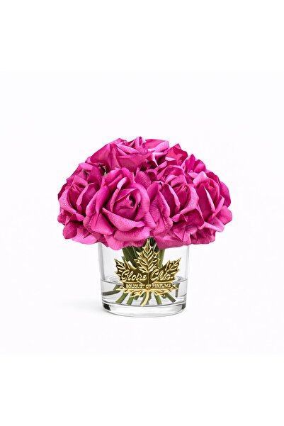 Butik Gloire Chic ıslak dokulu 10 bordo güllü oda kokusu