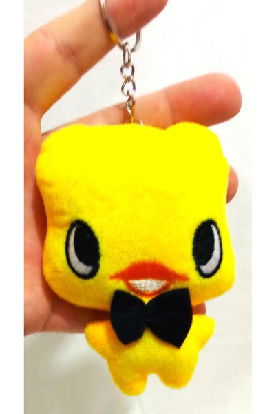 Pufline Cute Tweety Plush Keychain and Bag Ornament Toy