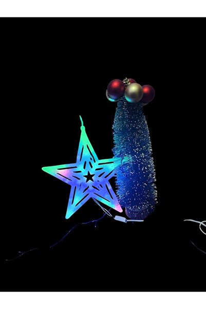 The Bros Metal Christmas Star – Gold Christmas Tree Top