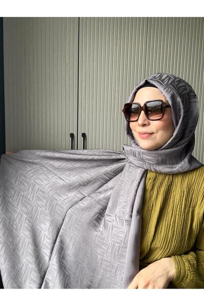 HAREM SCARF وشاح نورا شال إليسا رمادي