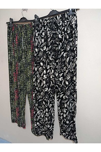 anne moda ankara 2-Pack, Winter, Thin, Comfortable and Loose Fit, 2-Pocket Suede Pants