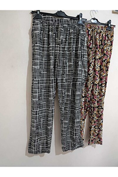 anne moda ankara 2-Pack, Winter, Thin, Comfortable and Loose Fit, 2-Pocket Suede Pants