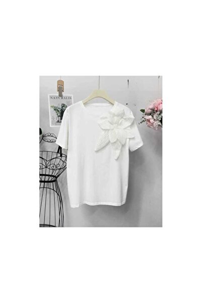 OEM ТЕНИСКА MATILDE 1 - БЯЛА, M/L