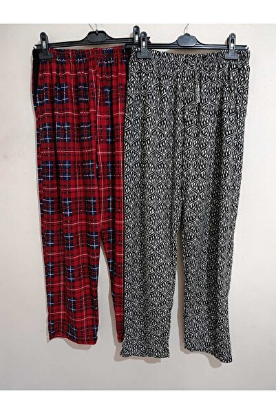 anne moda ankara 2-Pack, Winter, Thin, Comfortable and Loose Fit, 2-Pocket Suede Pants