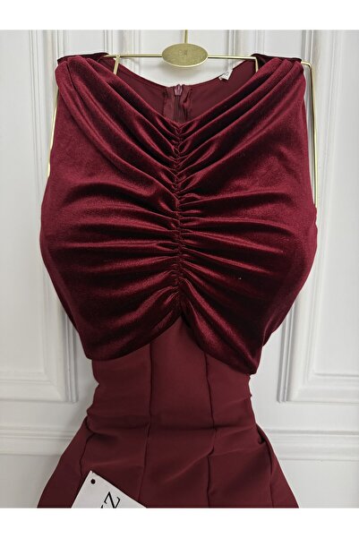 ABRARYZ velvet dress