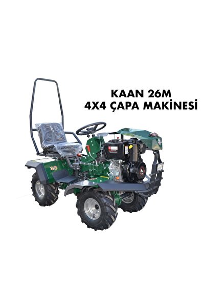Kaan 26M 4X4 Oturaklı Çapa Makinesi
