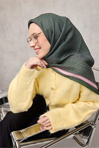 Silk Home Viscose Aura Scarf Chain Pattern