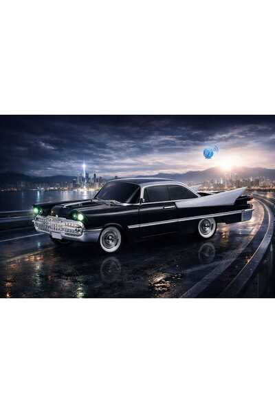 Universal WSTER WS-1965 Nostaljik Araba Tasarımlı Bluetooth Hoparlör | FM Radyo | USB TF Kart | 10W