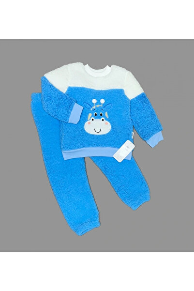 Marsilyan طقم من قطعتين للأطفال البنات والأولاد من عمر 1-2-3 سنوات من قماش ال...