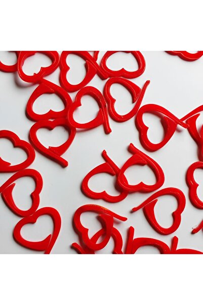 Generic Kalp Şeklinde İlmek Belirleyici(20 Adet) – Örgü ve Tığ İşleri İçin