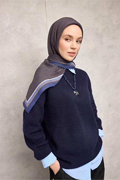 Silk Home Viscose Aura Scarf Chain Pattern