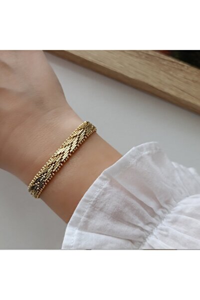 LENTE AKSESUAR 14K Altın Kaplama Vip Xuping İtalyan Hasır Bileklik - Kuyumcu ...