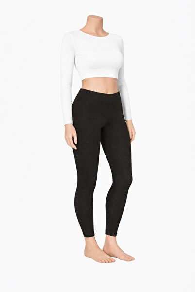 belpa Women's Black Thermal Tights 3 Pieces