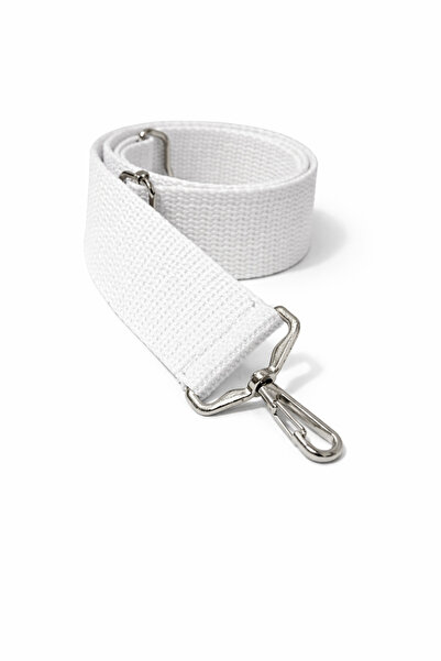 Loom Basic حزام حقيبة كتف قابل للتعديل - عرض 4 سم، أبيض