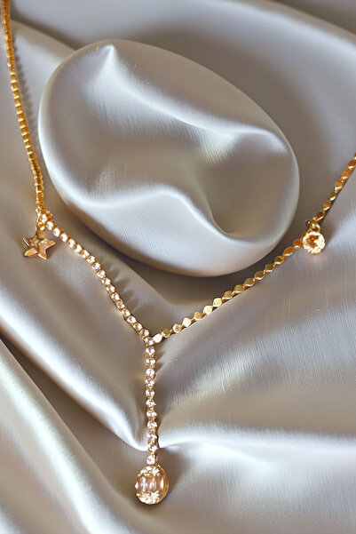 bacc 316L Steel Y Necklace Women's Necklace Bcyj-251018