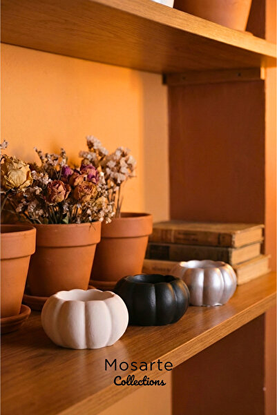 Mosarte مجموعة من 3 قطع ديكور / مزهريات بتصميم القرع البسيط