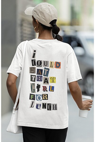 SEVBANO تي شيرت تصميم بيلي إيليش مطبوع للجنسين قصة فضفاضة للمغنيين