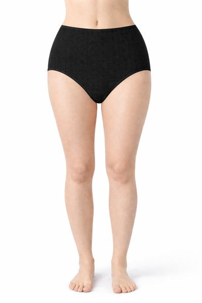 belpa سراويل داخلية نسائية منقوشة على شكل قلب 100% قطن 5 قطع