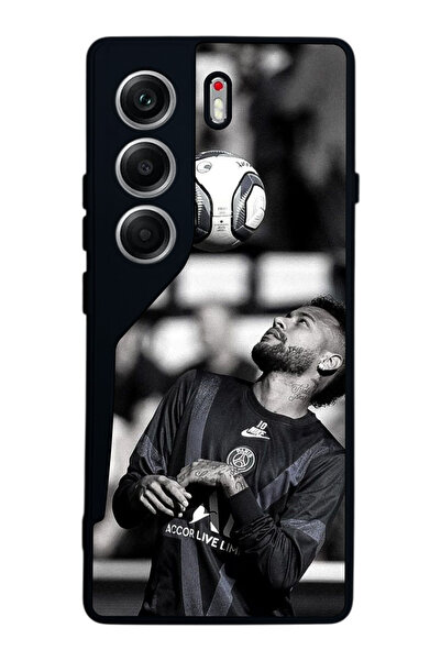 TECNO Camon 40 Uyumlu Neymar Tasarımlı Glossy Premium Kılıf