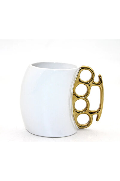 EASERA TİCARET Porcelain Mug with Mushta Design Alk2394A