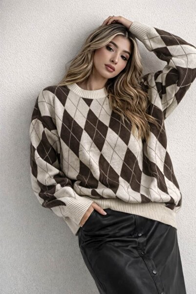 bb butik basic Thick Equivalent Baklava Sweater G3169