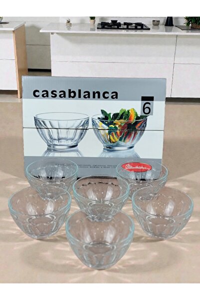 AR HOME SALAD FRUITS-BOWL-360ML-GLASS 6 PCS SET
