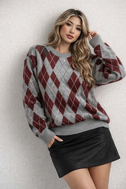 bb butik basic Thick Equivalent Baklava Sweater G3169