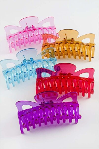 Butik Transparent Colored Bow Latch Buckle 11 cm