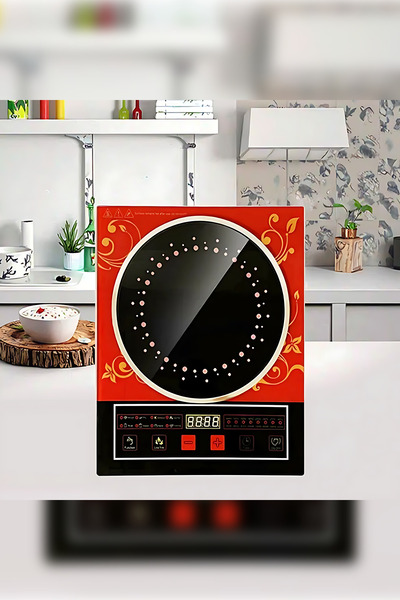 shop Ultra Hızlı Pişirici İndüksiyonlu Ocak 3500W - Dijital Ekranlı & Dokunmatik Kontrol