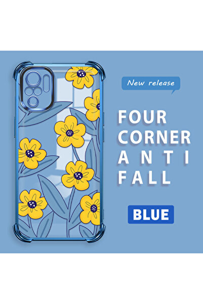 ucuc Redmi Note 10 Compatible Transparent Silicone Case Little Yellow Flower ...