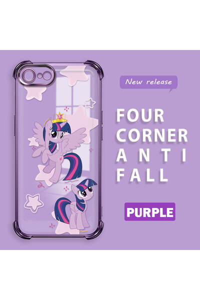 ucuc حافظة سيليكون شفافة متوافقة مع هاتف iPhone 7/8/SE 2020 2022، حماية للكام...