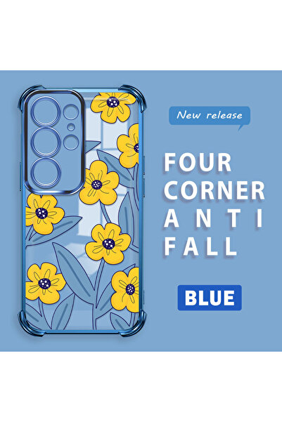 ucuc حافظة سامسونج جالاكسي S25 الترا المتوافقة من السيليكون الشفاف مع حماية ل...