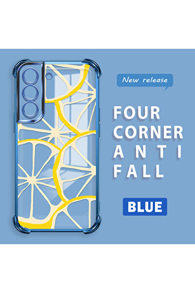 ucuc حافظة سامسونج جالاكسي S22 المتوافقة مع حماية الكاميرا من السيليكون الشفا...