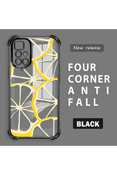 ucuc حافظة حماية للكاميرا من السيليكون الشفاف المتوافقة مع هاتف Redmi 10، مضا...