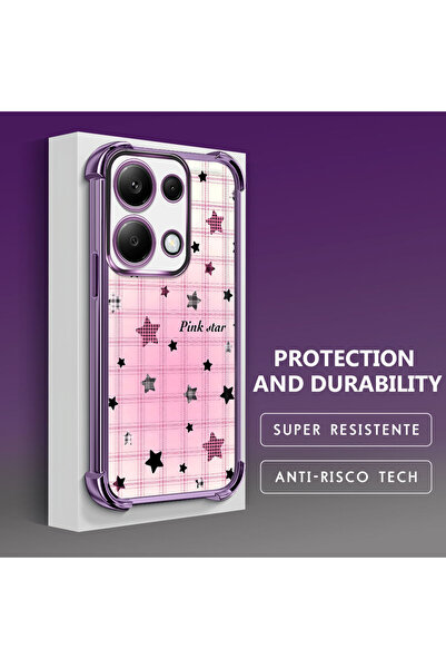 ucuc حافظة حماية مضادة للصدمات من السيليكون الشفاف المتوافقة مع هاتف Poco M6 ...