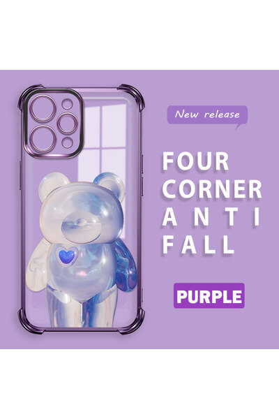 ucuc حافظة سيليكون شفافة متوافقة مع هاتف Redmi 12 4G، حماية للكاميرا على شكل ...