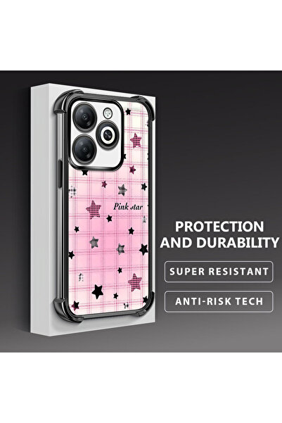 ucuc حافظة حماية مضادة للصدمات من السيليكون الشفاف المتوافقة مع هاتف Infinix ...