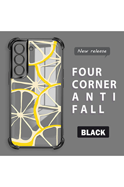 ucuc حافظة سامسونج جالاكسي S22 المتوافقة مع حماية الكاميرا من السيليكون الشفا...