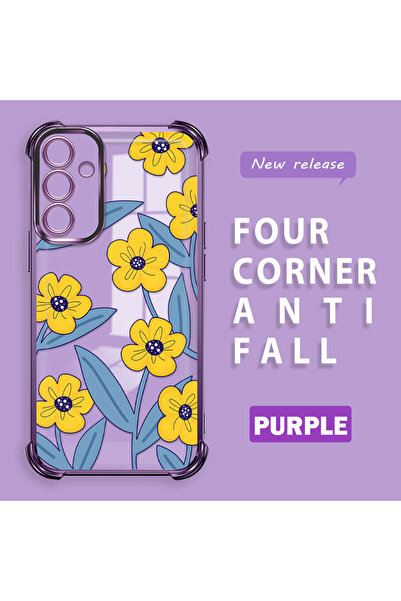 ucuc حافظة سيليكون شفافة متوافقة مع هاتف سامسونج جالاكسي A15، حماية للكاميرا ...