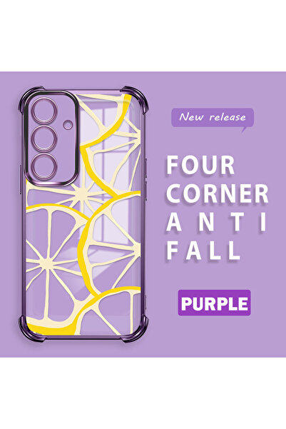 ucuc حافظة سامسونج جالاكسي إس 24 المتوافقة مع حماية الكاميرا من السيليكون الش...