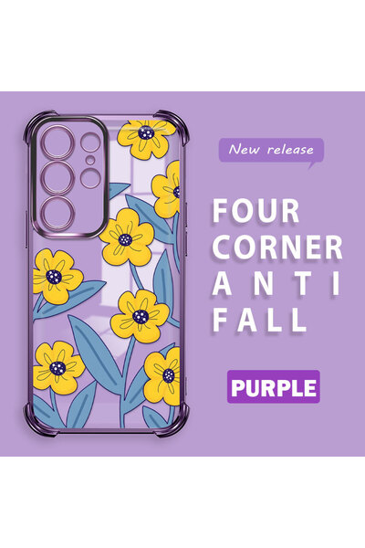 ucuc حافظة سيليكون شفافة متوافقة مع هاتف سامسونج جالاكسي S23 الترا، حماية للك...