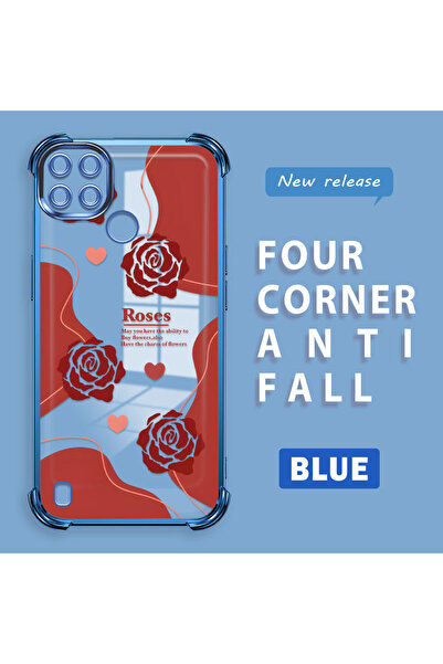 ucuc حافظة حماية للكاميرا من السيليكون الشفاف المتوافقة مع Realme C25Y/C21Y، ...