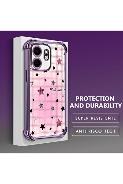 ucuc حافظة حماية مضادة للصدمات من السيليكون الشفاف المتوافقة مع هاتف Infinix ...