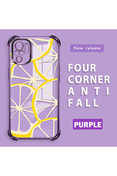 ucuc حافظة حماية للكاميرا من السيليكون الشفاف المتوافقة مع Poco M5S، مضادة لل...