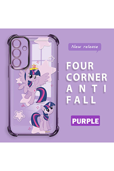 ucuc حافظة سيليكون شفافة متوافقة مع هاتف سامسونج جالاكسي A15، نمط الحصان، حما...