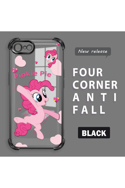 ucuc حافظة سيليكون شفافة متوافقة مع هاتف iPhone 7/8/SE 2020 2022، حماية للكام...